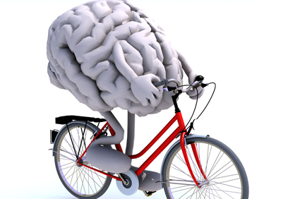 brain on bike